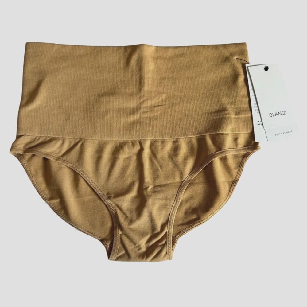 BLANQI Women's Size LARGE Nude Supportwear Hipster Compression Panty Postpartum